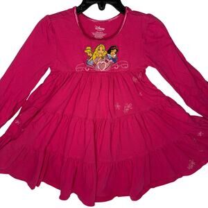 The Disney Store Princess Dress Toddler Size 2/3T Pink 100% Cotton
